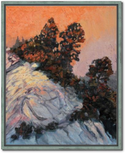 Idyllwild - Framed Canvas Print